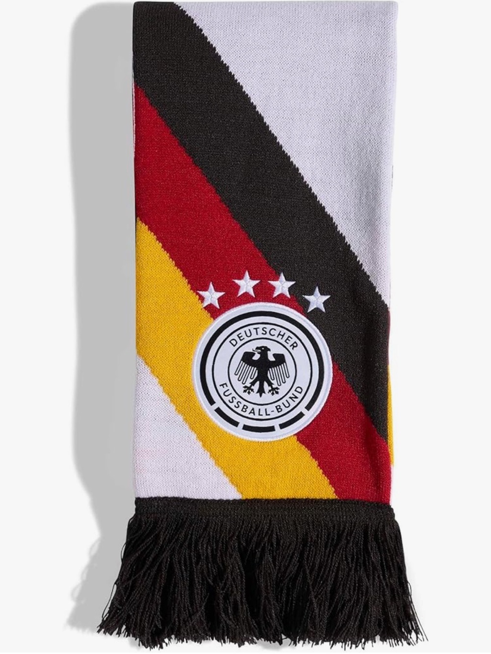 Adidas Black, Red, Yellow and White Fan Scarf Germany